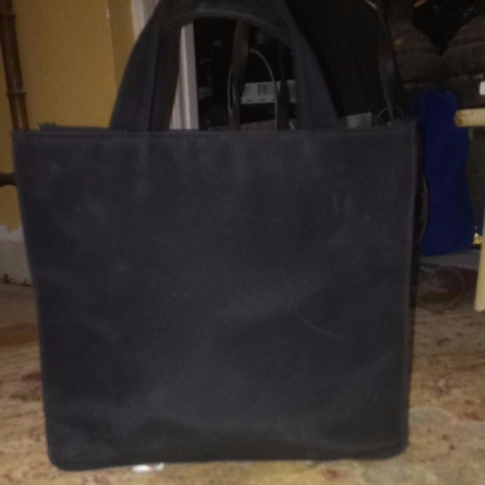 Black  Nylon Satchel/tote